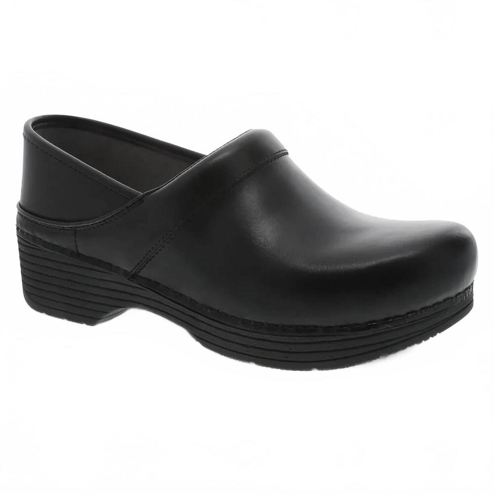 NEW DANSKO women's lt pro leather clogs in black